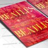 Download Beatles Event Party Flyer - PSD Template-2