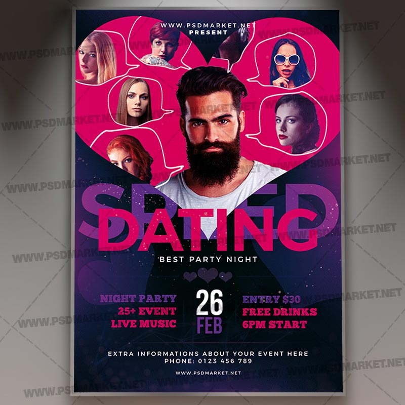 Download Speed Dating Party Flyer