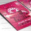 Download Happy Love Party Template - Flyer PSD-2