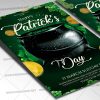 Download Happy Patricks Day Template - Flyer PSD-2