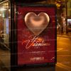 Download Happy Valentines Day Night Template - Flyer PSD-3