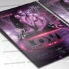Download Love Time Party Night Flyer - PSD Template-2