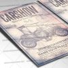 Download Retro Car Party Flyer - PSD Template-2