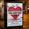 Download Valentines Party Template - Flyer PSD-3