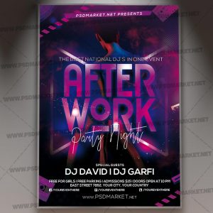 Download After Work Party Template - Flyer PSD