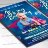 Download Birthday Kids Party Template - Flyer PSD-2