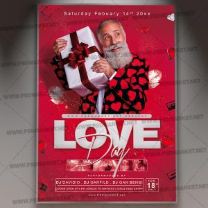 Download Happy Love Day Event Template - Flyer PSD
