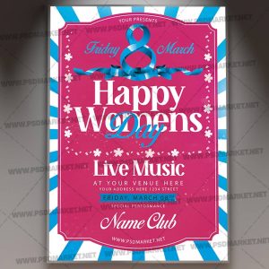 Download Happy Womens Day Template - Flyer PSD