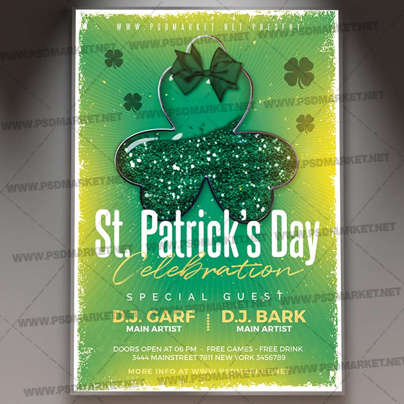 Download St. Patricks Day Event Party Template - Flyer PSD