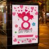 Download Womens Day Night Party Template - Flyer PSD-3