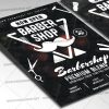 Download Barber Shop Event Template - Flyer PSD-2