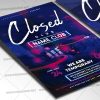 Download Closed Club Template - Flyer PSD-2