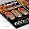 Download Delivery Pizza Template - Flyer PSD-2