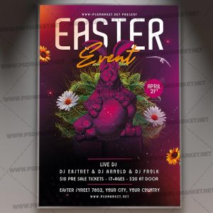 Download Easter Event Party Template - Flyer PSD