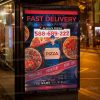 Download Fast Delivery Pizza Template - Flyer PSD-3