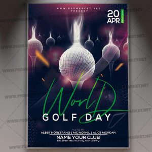 Download Golf Day Template - Flyer PSD