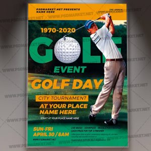 Download Golf Event Template - Flyer PSD