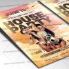 Download House Party Template - Flyer PSD-2