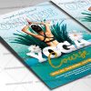 Download Online Yoga Course Template - Flyer PSD-2