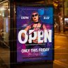 Download Open Club Template - Flyer PSD-3