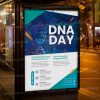 Download National Dna Day Template - Flyer PSD-3