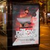 Pillow Challenge Template - Flyer PSD