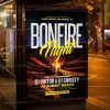 Bonfire Night Template - Flyer PSD