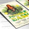 Jungle Bash Template - Flyer PSD