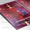Red Dress Affair Template - Flyer PSD