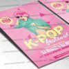 K-POP Festival Template - Flyer PSD