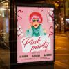 Pink Party Night Template - Flyer PSD