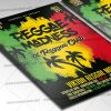 Reggae Madness Template - Flyer PSD
