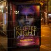 Glitter Night Template - Flyer PSD