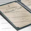 Vintage Funeral Card Template - Flyer PSD
