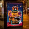 Kids Halloween Show Template - Flyer PSD