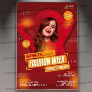Fashion Show Template - Flyer PSD