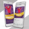 Techno Party Night - Instagram Post and Stories Template
