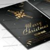 Merry Christmas Template - Flyer PSD