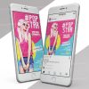 Pop Star - Instagram Post and Stories Template