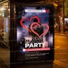 Love Party Template - Flyer PSD-3