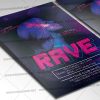 Rave Club Template - Flyer PSD