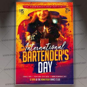 Download Bartenders Day Template 1
