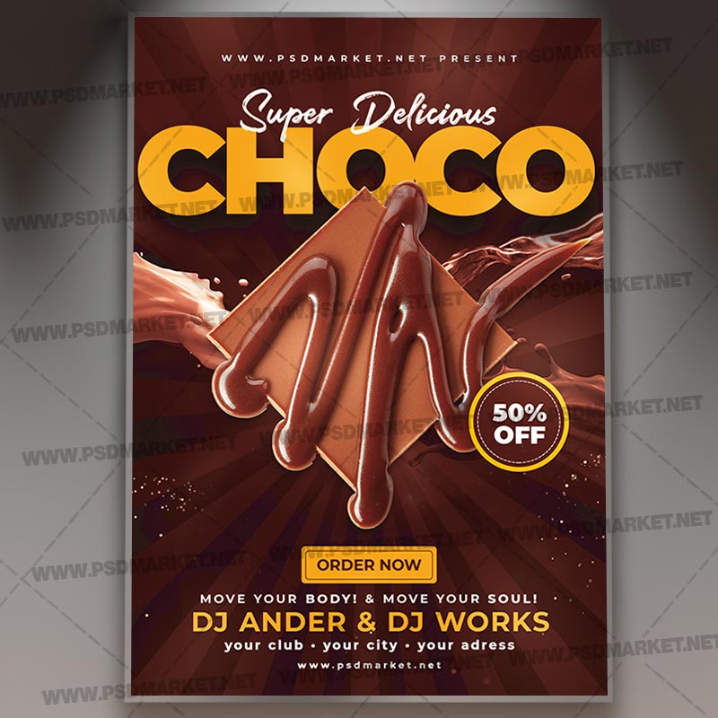 Download Chocolate Template 1