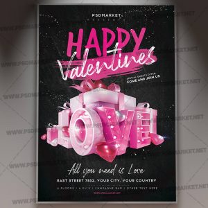 Download Happy Valentines Template 1