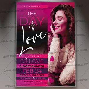 Download The Day of Love Template 1