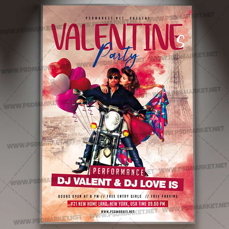 Download Valentines Party Template 1