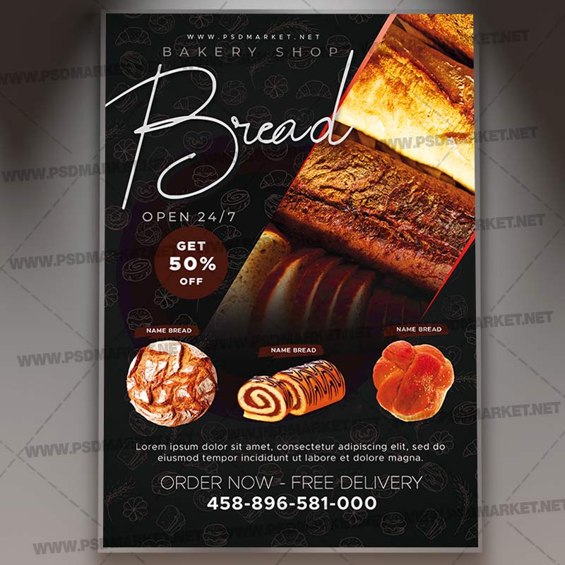 Download Bread Day Template 1