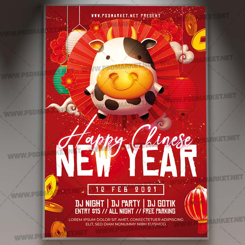 Download Chinese New Year 2021 Template 1