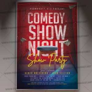Download Comedy Show Night Template 1