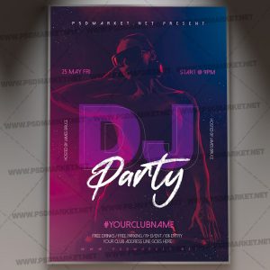 Download Dj Party Template 1